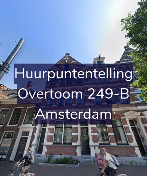 Foto gevel Huurpuntentelling voor Overtoom 249-B, Amsterdam