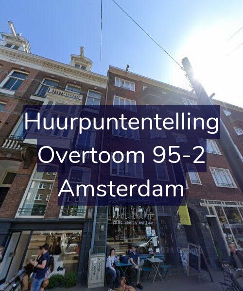 Foto gevel Huurpuntentelling voor Overtoom 95-2, Amsterdam