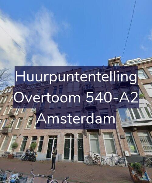 Foto gevel Huurpuntentelling voor Overtoom 540-A2, Amsterdam