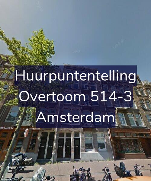 Foto gevel Huurpuntentelling voor Overtoom 514-3, Amsterdam