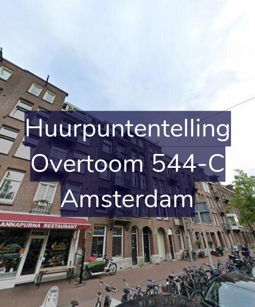 Foto gevel Huurpuntentelling voor Overtoom 544-C, Amsterdam