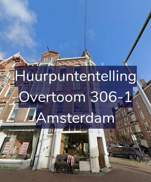 Foto gevel Huurpuntentelling voor Overtoom 306-1, Amsterdam