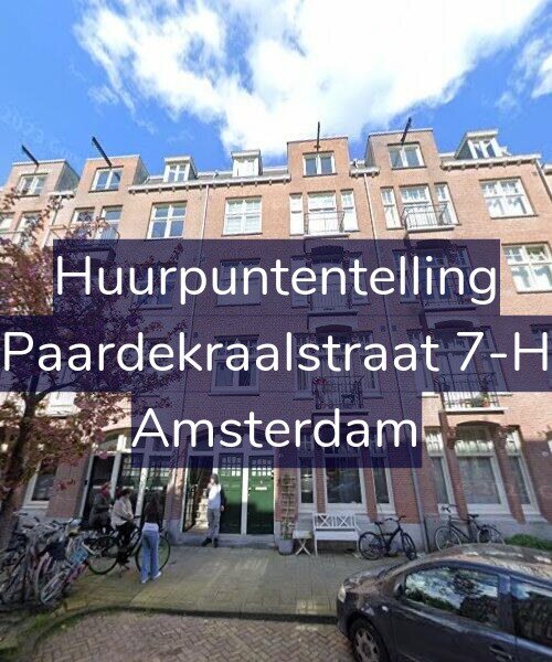 Foto gevel Huurpuntentelling voor Paardekraalstraat 7-H, Amsterdam