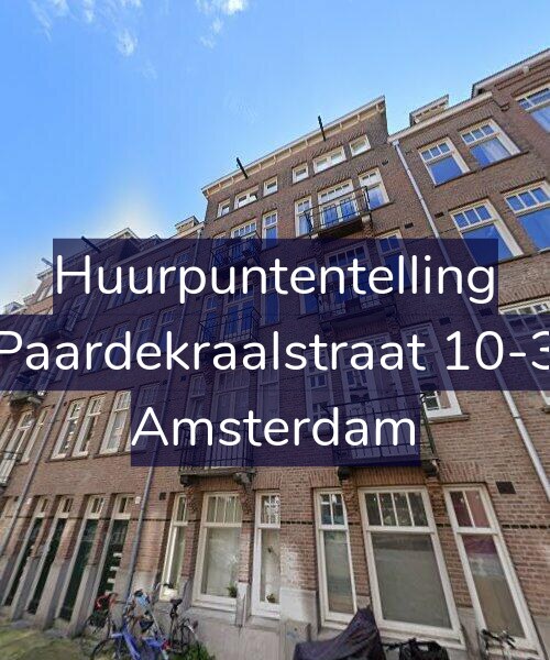 Foto gevel Huurpuntentelling voor Paardekraalstraat 10-3, Amsterdam