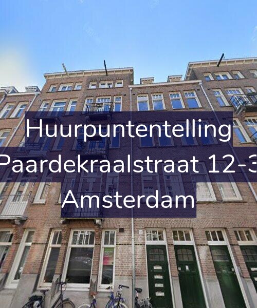 Foto gevel Huurpuntentelling voor Paardekraalstraat 12-3, Amsterdam