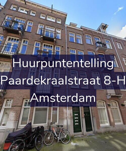 Foto gevel Huurpuntentelling voor Paardekraalstraat 8-H, Amsterdam