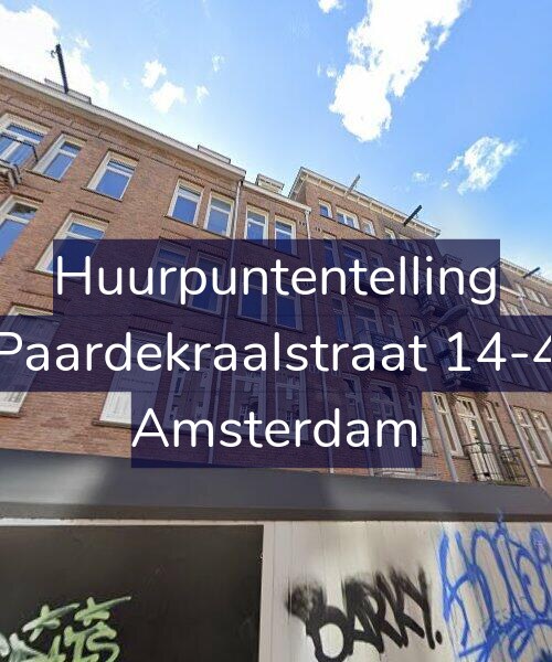 Foto gevel Huurpuntentelling voor Paardekraalstraat 14-4, Amsterdam