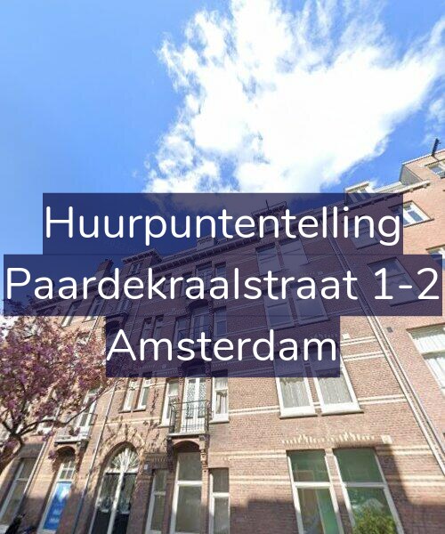 Foto gevel Huurpuntentelling voor Paardekraalstraat 1-2, Amsterdam
