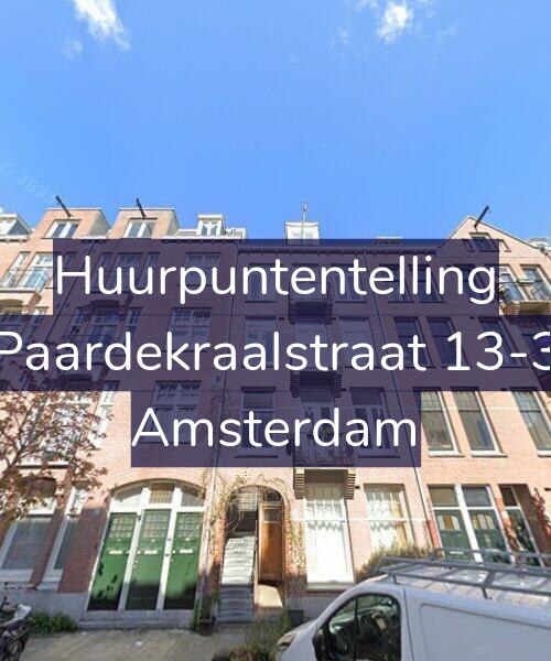 Foto gevel Huurpuntentelling voor Paardekraalstraat 13-3, Amsterdam