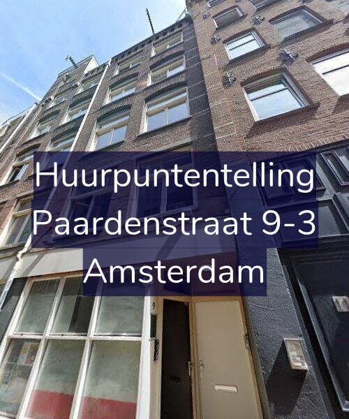 Foto gevel Huurpuntentelling voor Paardenstraat 9-3, Amsterdam