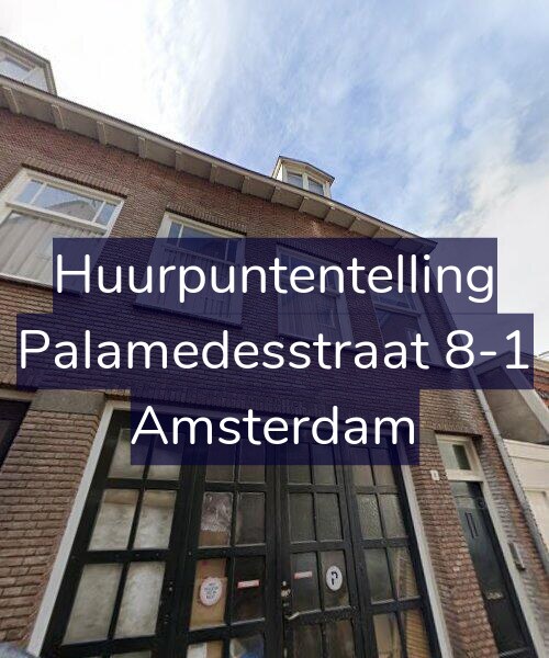 Foto gevel Huurpuntentelling voor Palamedesstraat 8-1, Amsterdam