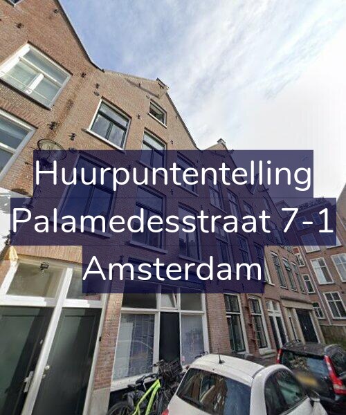 Foto gevel Huurpuntentelling voor Palamedesstraat 7-1, Amsterdam