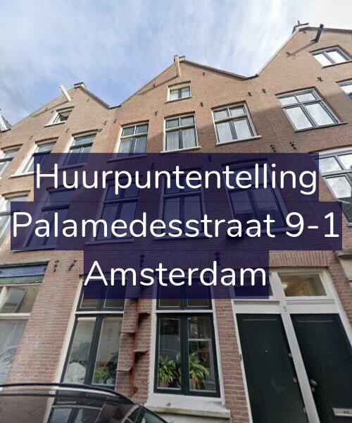Foto gevel Huurpuntentelling voor Palamedesstraat 9-1, Amsterdam