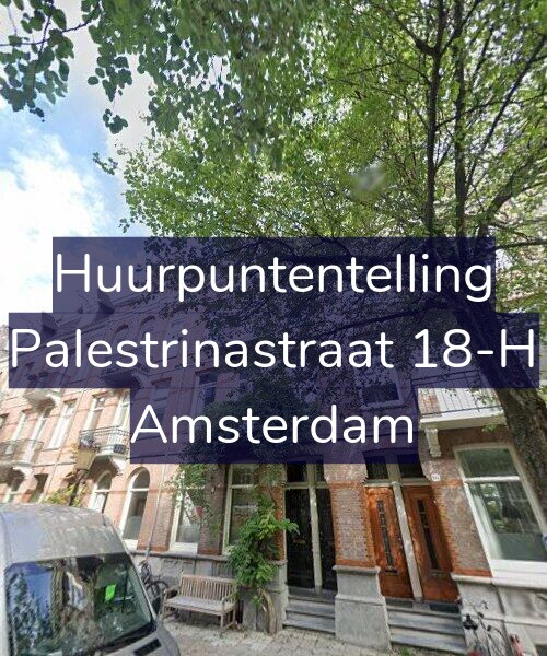 Foto gevel Huurpuntentelling voor Palestrinastraat 18-H, Amsterdam