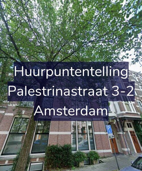 Foto gevel Huurpuntentelling voor Palestrinastraat 3-2, Amsterdam