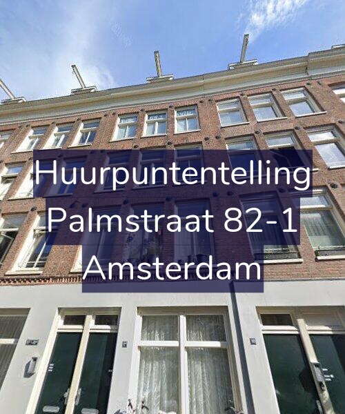 Foto gevel Huurpuntentelling voor Palmstraat 82-1, Amsterdam
