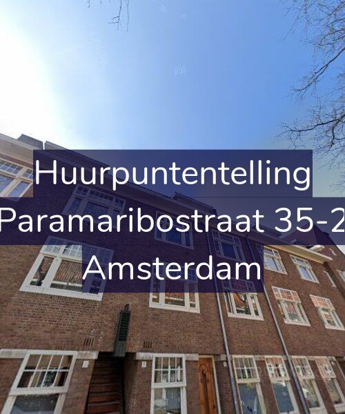 Foto gevel Huurpuntentelling voor Paramaribostraat 35-2, Amsterdam