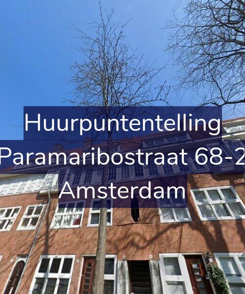 Foto gevel Huurpuntentelling voor Paramaribostraat 68-2, Amsterdam