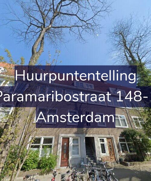 Foto gevel Huurpuntentelling voor Paramaribostraat 148-1, Amsterdam