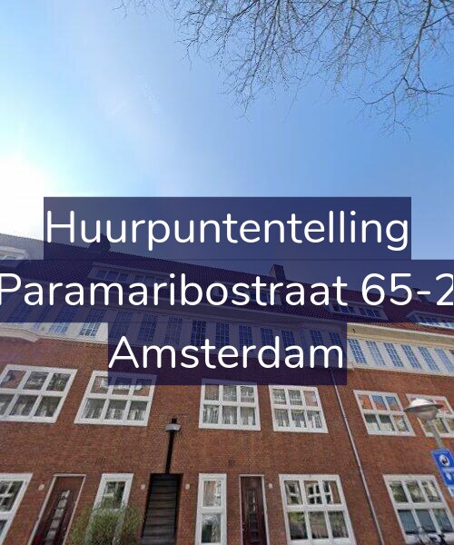 Foto gevel Huurpuntentelling voor Paramaribostraat 65-2, Amsterdam
