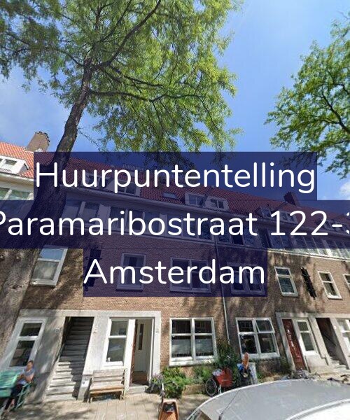 Foto gevel Huurpuntentelling voor Paramaribostraat 122-3, Amsterdam