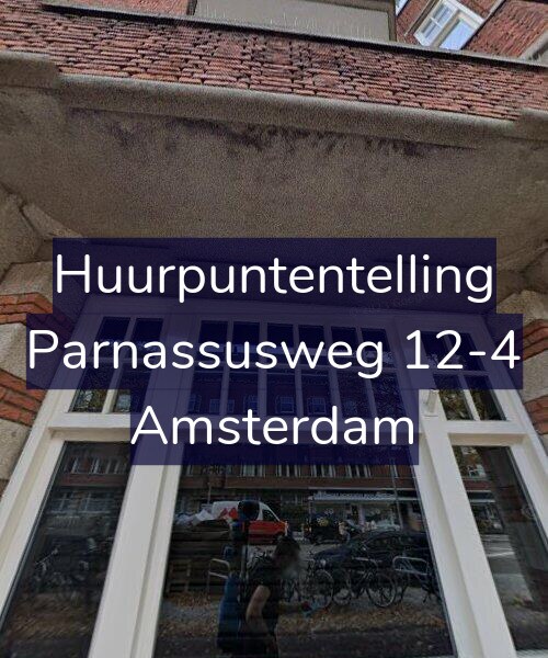 Foto gevel Huurpuntentelling voor Parnassusweg 12-4, Amsterdam