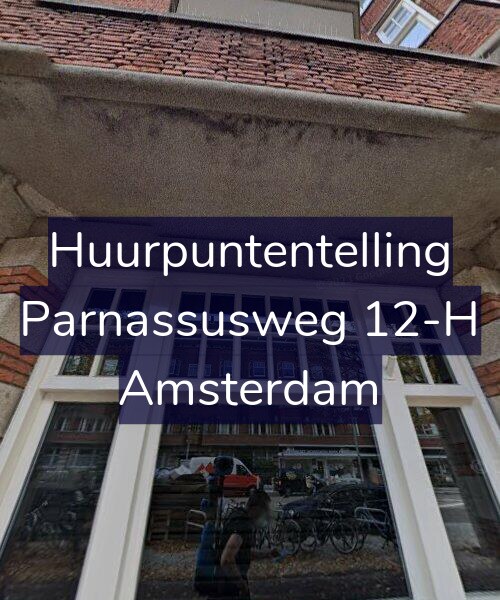 Foto gevel Huurpuntentelling voor Parnassusweg 12-H, Amsterdam