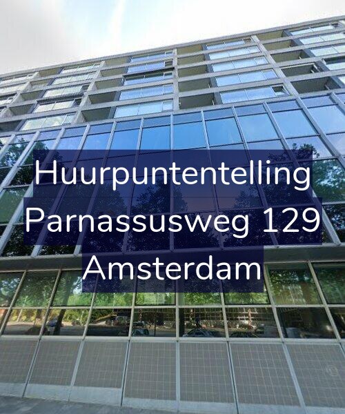 Foto gevel Huurpuntentelling voor Parnassusweg 129, Amsterdam