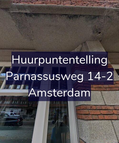Foto gevel Huurpuntentelling voor Parnassusweg 14-2, Amsterdam
