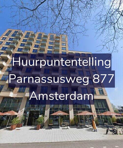 Foto gevel Huurpuntentelling voor Parnassusweg 877, Amsterdam