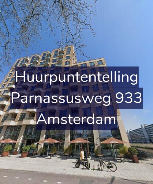 Foto gevel Huurpuntentelling voor Parnassusweg 933, Amsterdam
