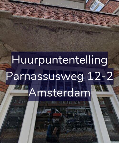 Foto gevel Huurpuntentelling voor Parnassusweg 12-2, Amsterdam