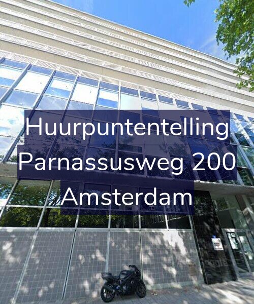 Foto gevel Huurpuntentelling voor Parnassusweg 200, Amsterdam