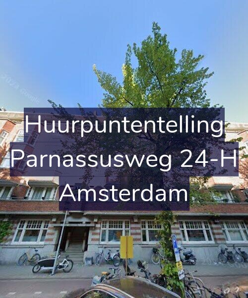 Foto gevel Huurpuntentelling voor Parnassusweg 24-H, Amsterdam