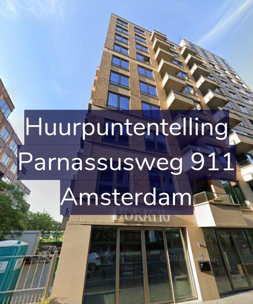 Foto gevel Huurpuntentelling voor Parnassusweg 911, Amsterdam