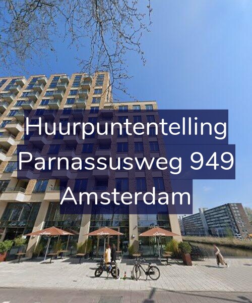 Foto gevel Huurpuntentelling voor Parnassusweg 949, Amsterdam