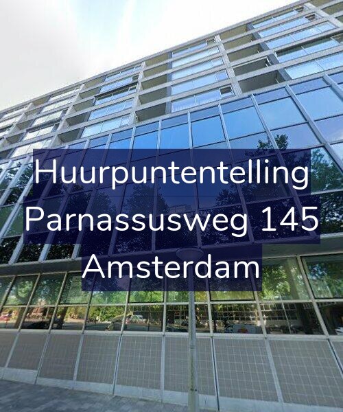 Foto gevel Huurpuntentelling voor Parnassusweg 145, Amsterdam