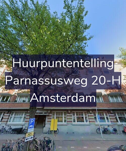 Foto gevel Huurpuntentelling voor Parnassusweg 20-H, Amsterdam