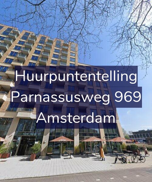Foto gevel Huurpuntentelling voor Parnassusweg 969, Amsterdam