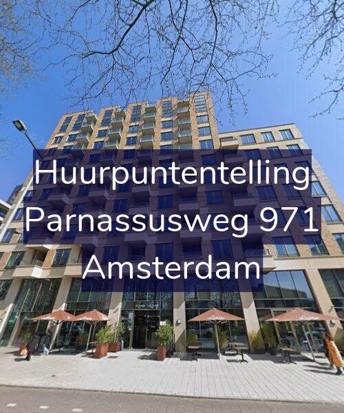 Foto gevel Huurpuntentelling voor Parnassusweg 971, Amsterdam