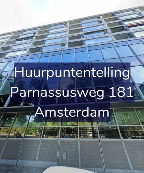Foto gevel Huurpuntentelling voor Parnassusweg 181, Amsterdam