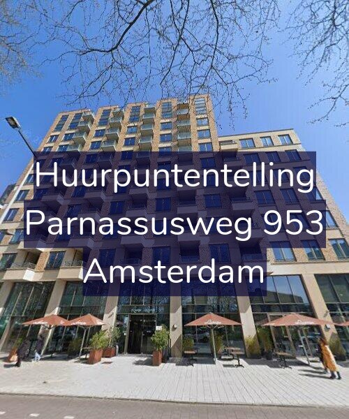 Foto gevel Huurpuntentelling voor Parnassusweg 953, Amsterdam