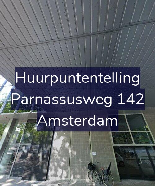 Foto gevel Huurpuntentelling voor Parnassusweg 142, Amsterdam