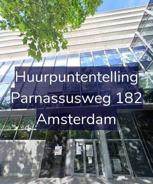 Foto gevel Huurpuntentelling voor Parnassusweg 182, Amsterdam