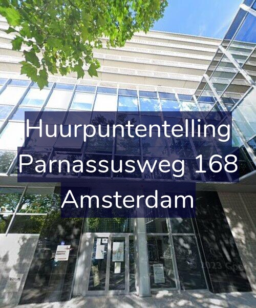 Foto gevel Huurpuntentelling voor Parnassusweg 168, Amsterdam