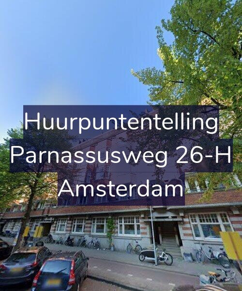 Foto gevel Huurpuntentelling voor Parnassusweg 26-H, Amsterdam