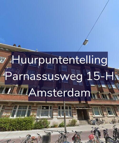 Foto gevel Huurpuntentelling voor Parnassusweg 15-H, Amsterdam