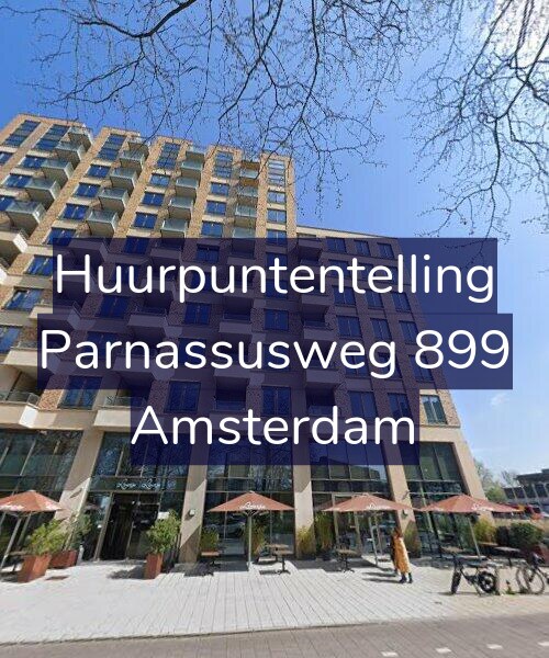 Foto gevel Huurpuntentelling voor Parnassusweg 899, Amsterdam