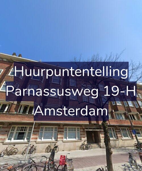 Foto gevel Huurpuntentelling voor Parnassusweg 19-H, Amsterdam