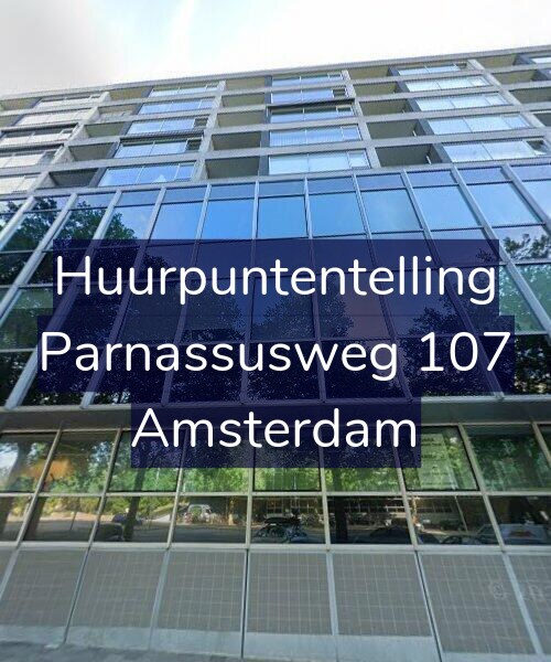 Foto gevel Huurpuntentelling voor Parnassusweg 107, Amsterdam
